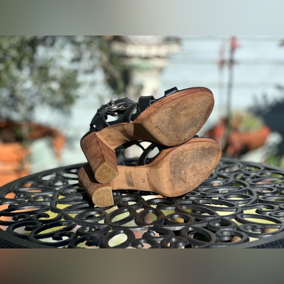 Madewell — 1937 Leather Platform Sandals - Picture 7 of 7